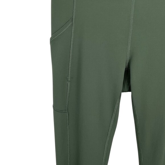 Lululemon Invigorate High-Rise Crop Leggings 23" Smoked Spruce Size 6 - Picture 3 of 6